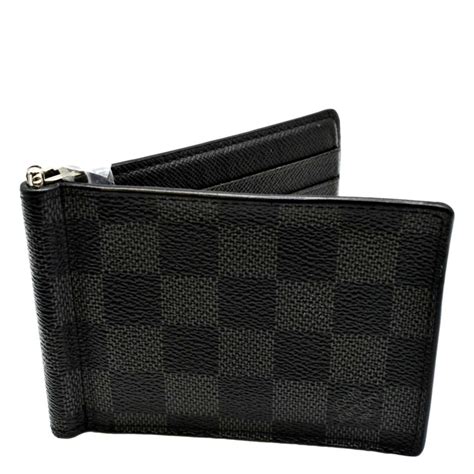 louis vuitton damier money clip price|Pince Money Clip Card Holder Damier Graphite .